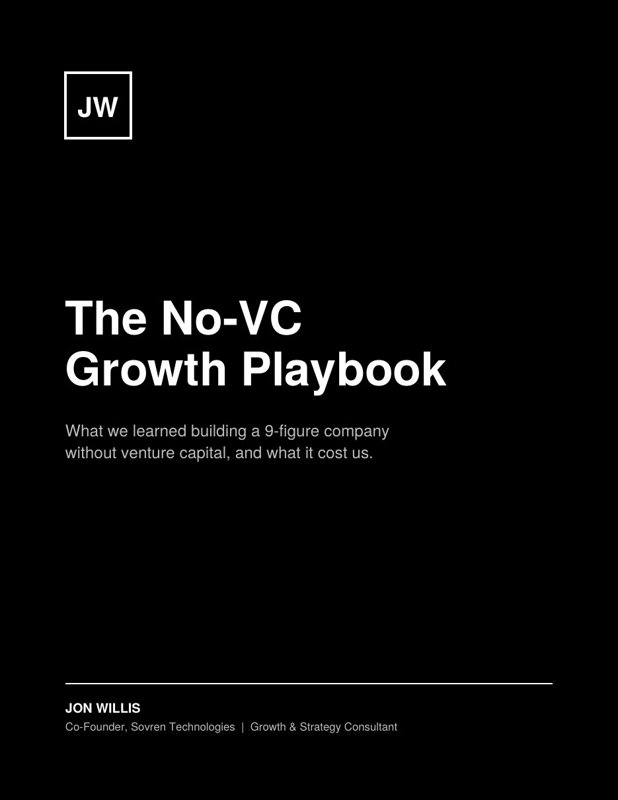 Cover of The No-VC Growth Playbook